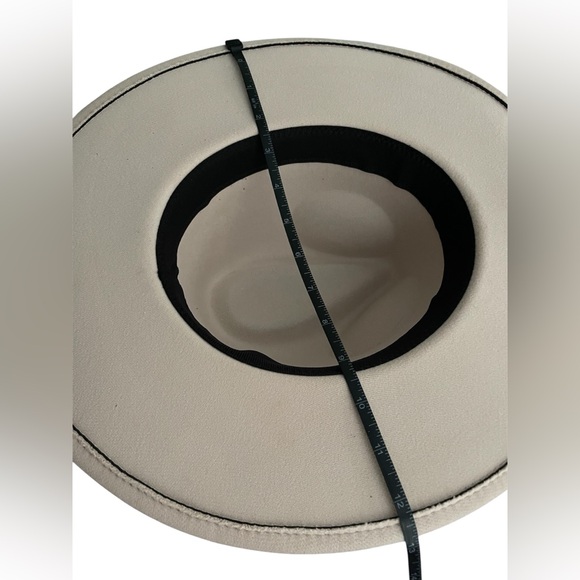 Western Felt Cream Women's Hat/Fedora - Picture 6 of 7